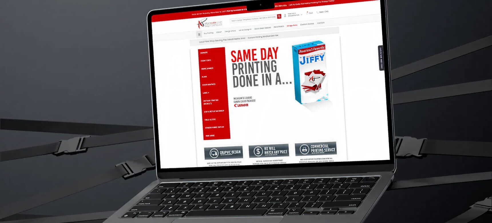 eCom Store for Printing Solutions Provider